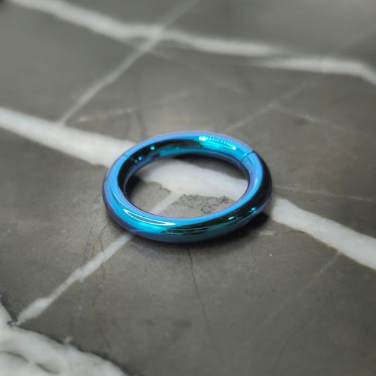 Aqua Anodized Seamless Clicker