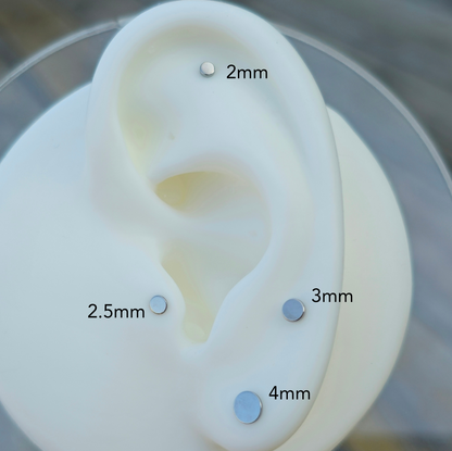 Titanium Flat Disc Labret