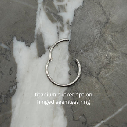 Multicolor "Picasso" Nose Ring or Cartilage Earring