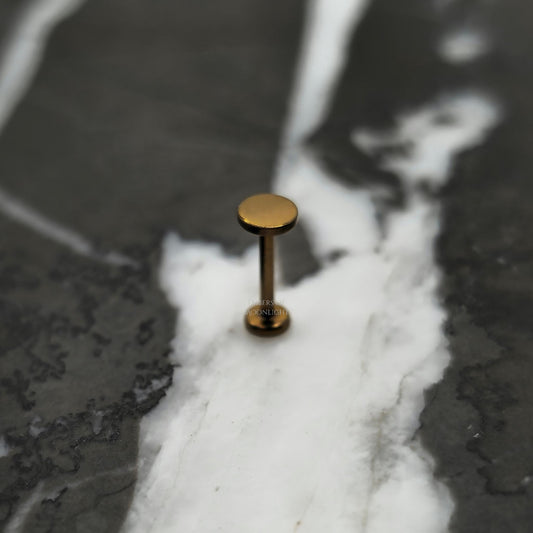 Titanium Flat Disc Labret
