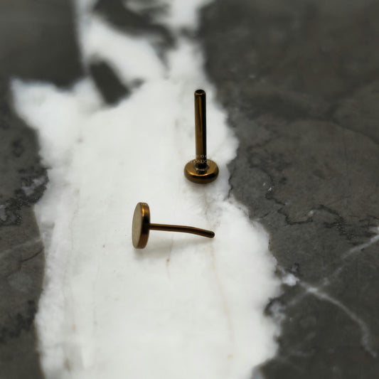 Titanium Flat Disc Labret