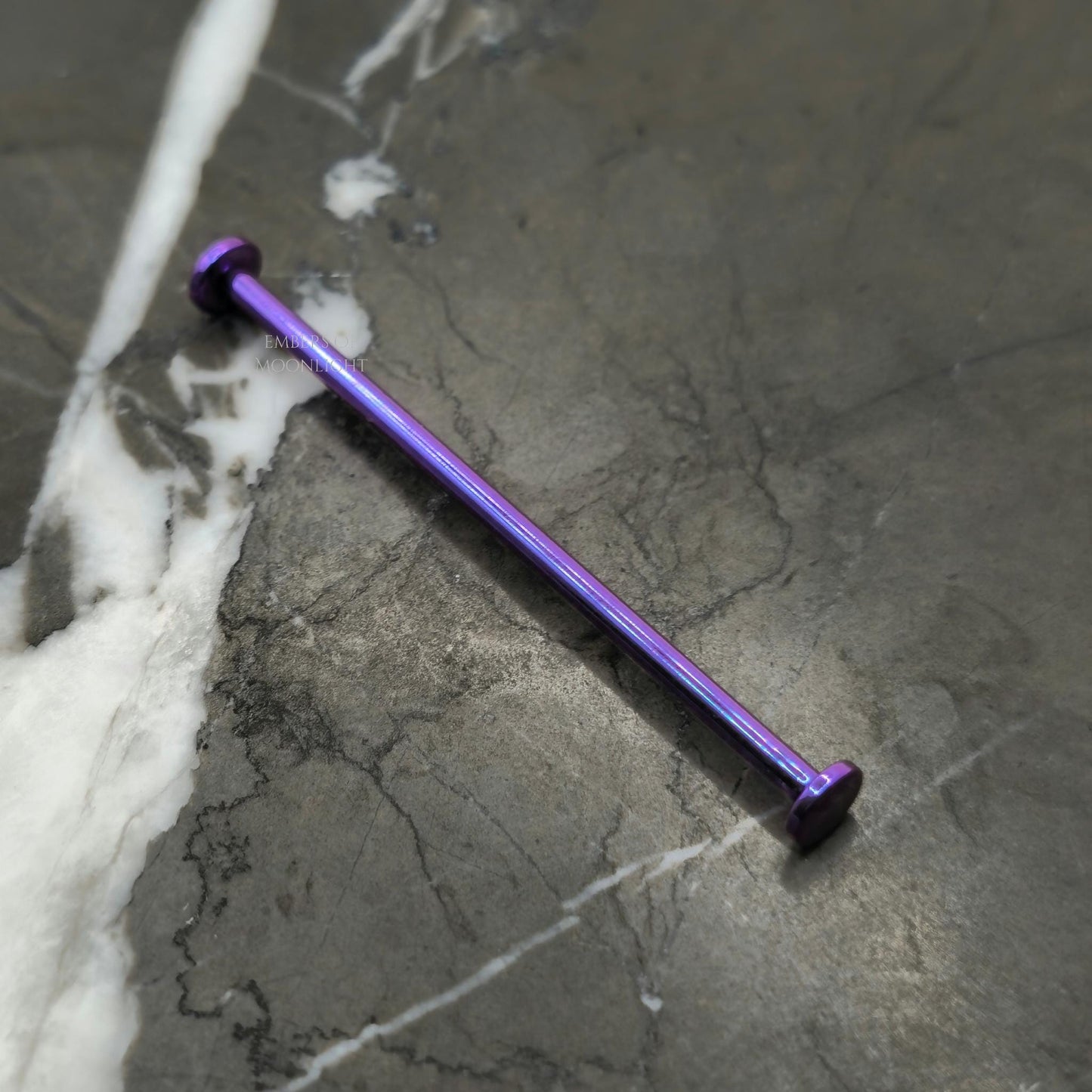Flat End Industrial Scaffold Cartilage Barbell