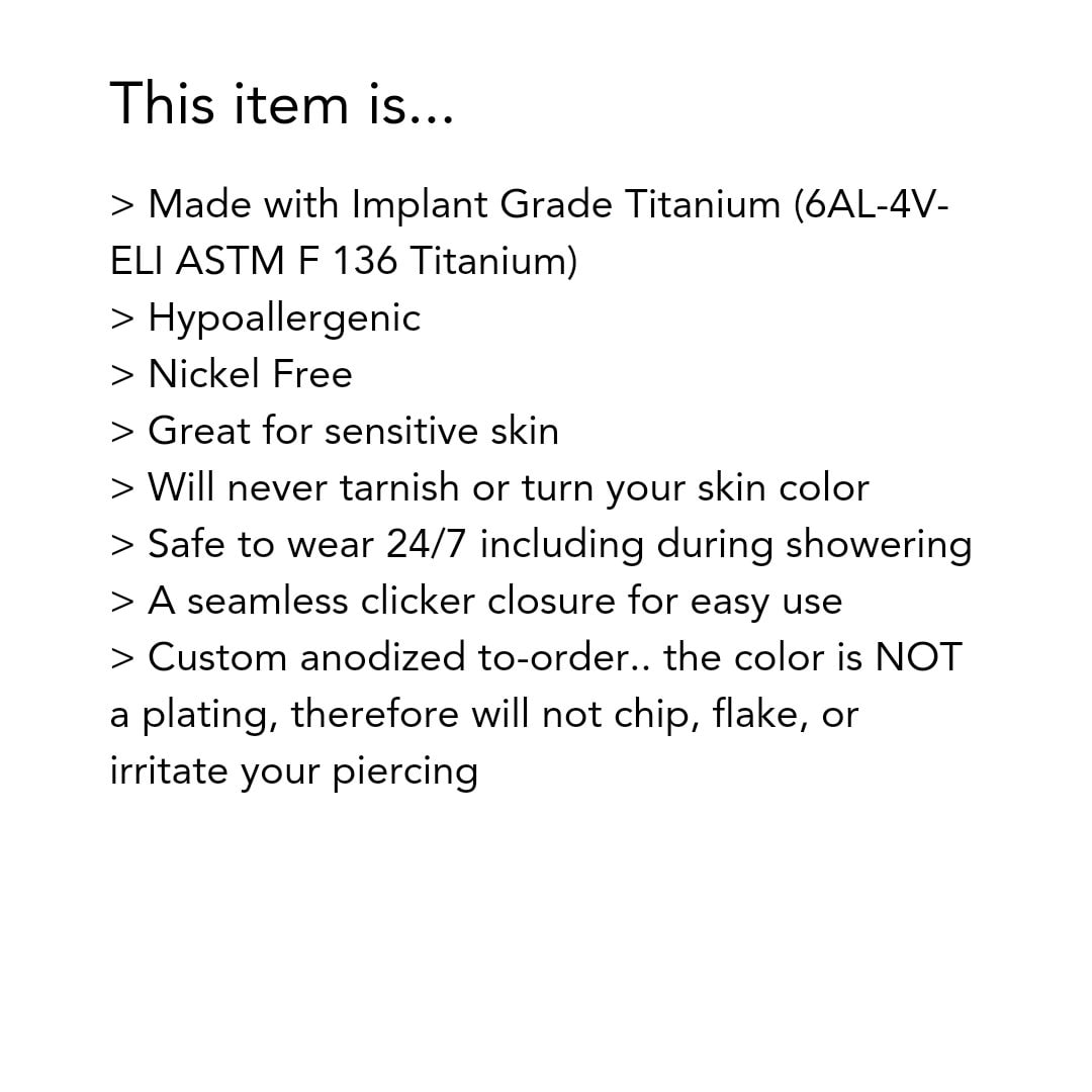 Double Teardrop Bronze Banded Clicker