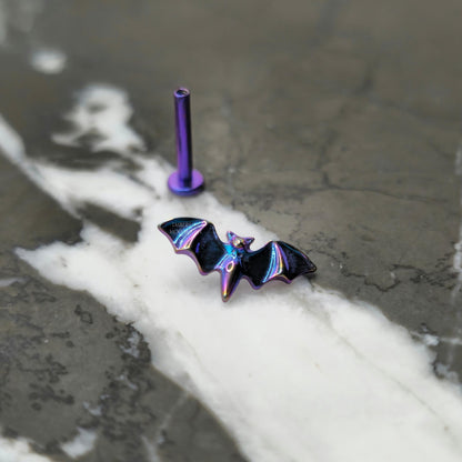 Nova Bat Flat Back Labret