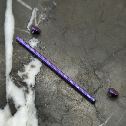 Flat End Industrial Scaffold Cartilage Barbell