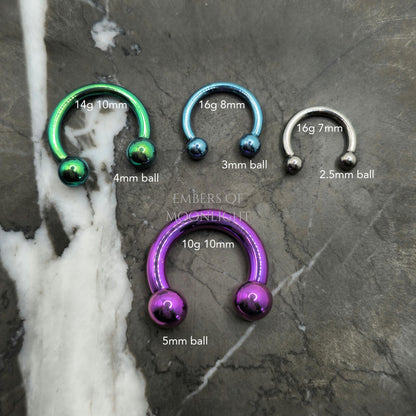 18g 16g 14g Horseshoe Hoop