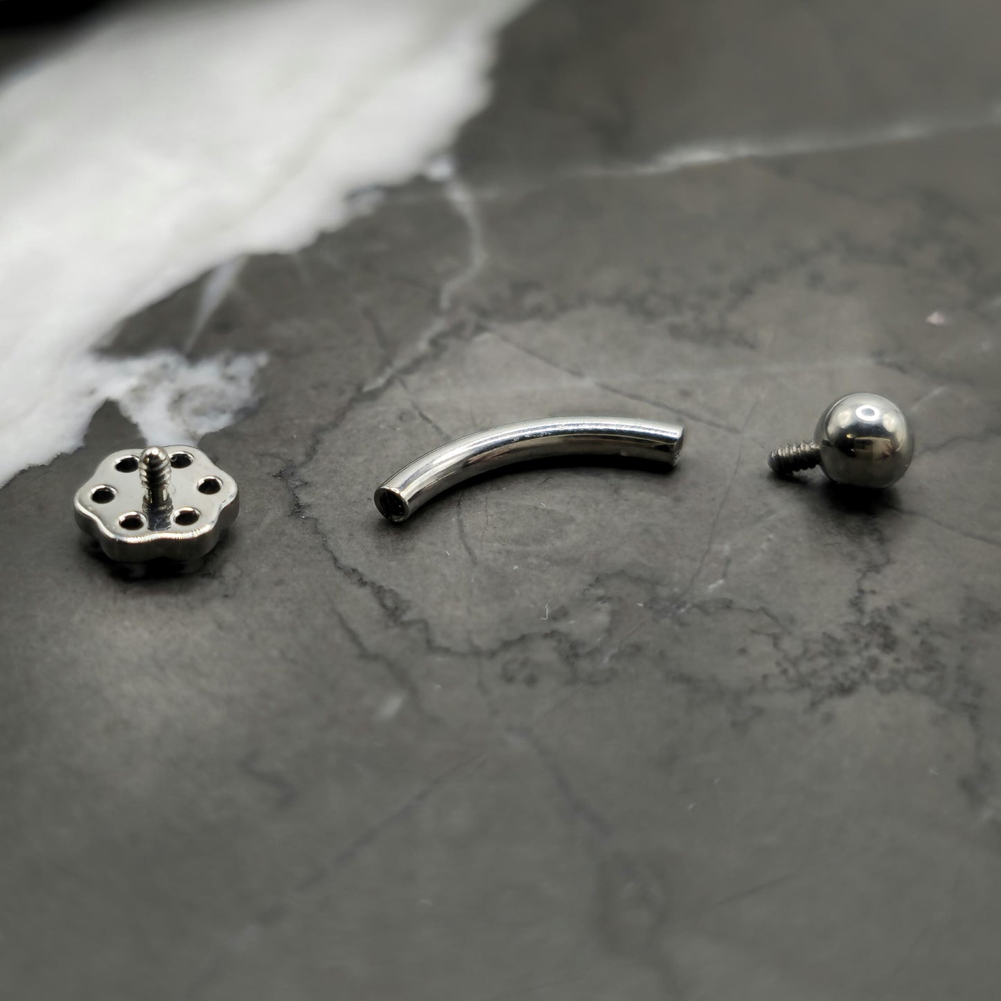 Infinity Flower Curved Barbell