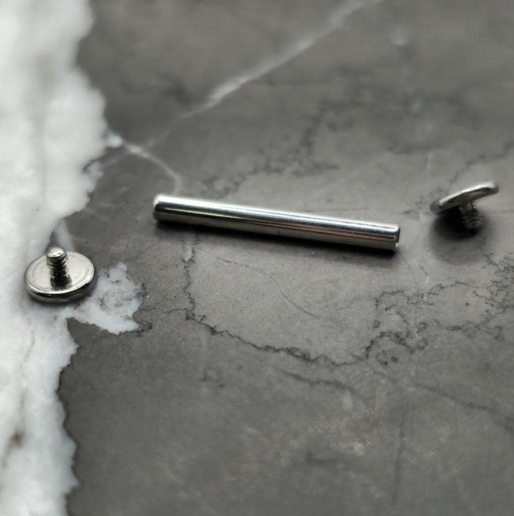 Minimalist Flat End Straight Barbell