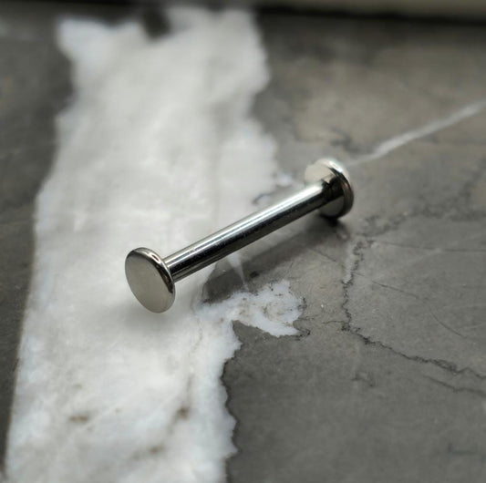 Minimalist Flat End Straight Barbell