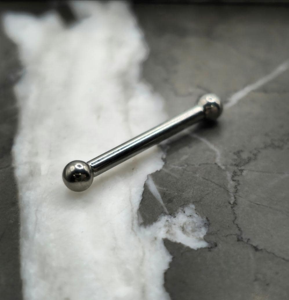 Small 3mm Ball Straight Barbell