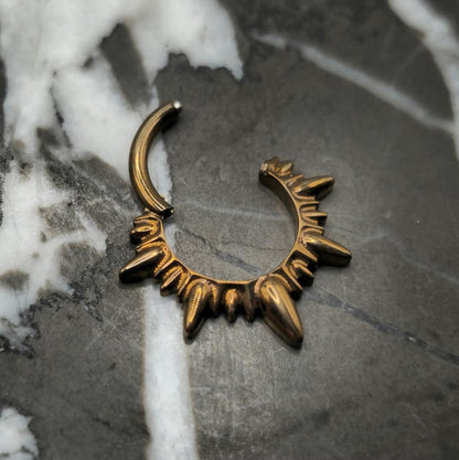 Medieval Bronze Spike Hinged Clicker