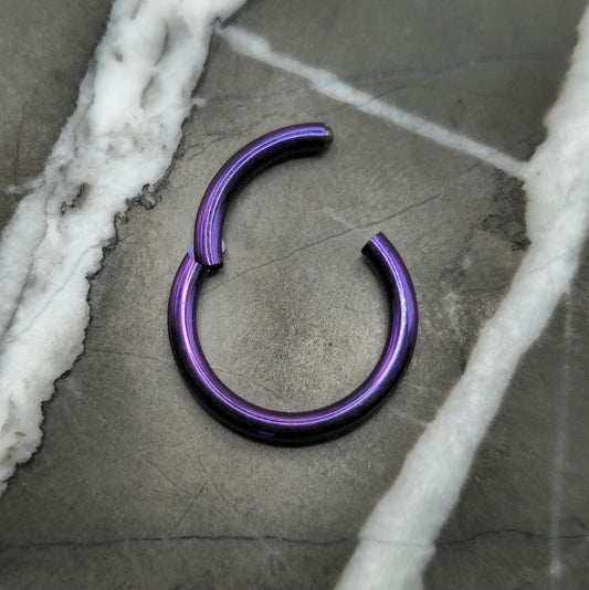 Dark Purple Anodized Seamless Clicker