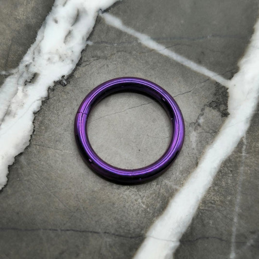 Dark Purple Anodized Seamless Clicker