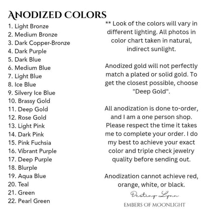 Blue-Purple Teardrop V Shape Septum Clicker