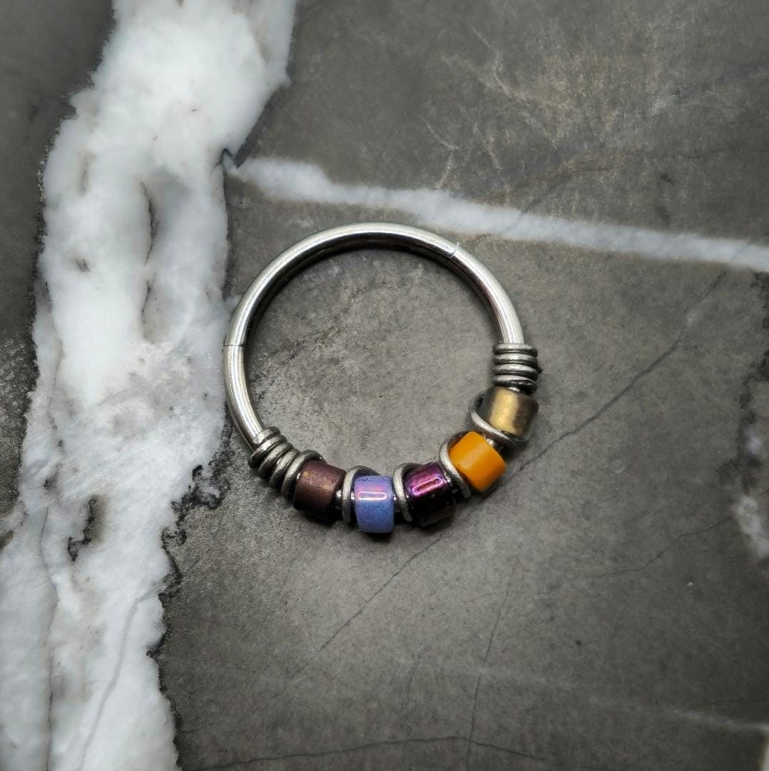 Autumn's Harvest Nose Ring or Cartilage Earring