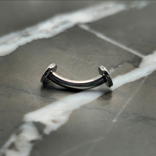 Flat End Curved Barbell