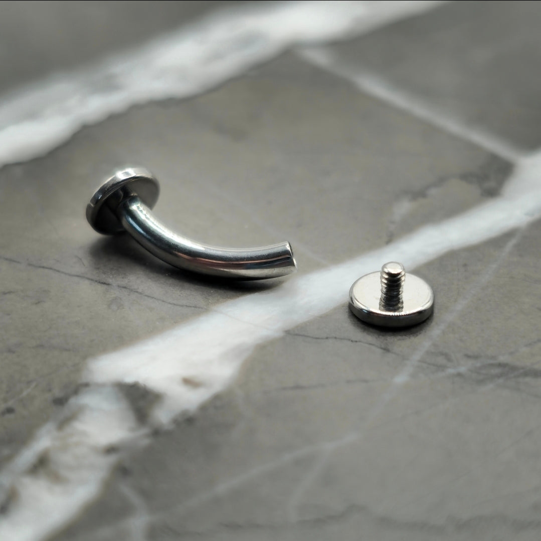 Flat End Curved Barbell