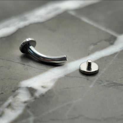 Flat End Curved Barbell
