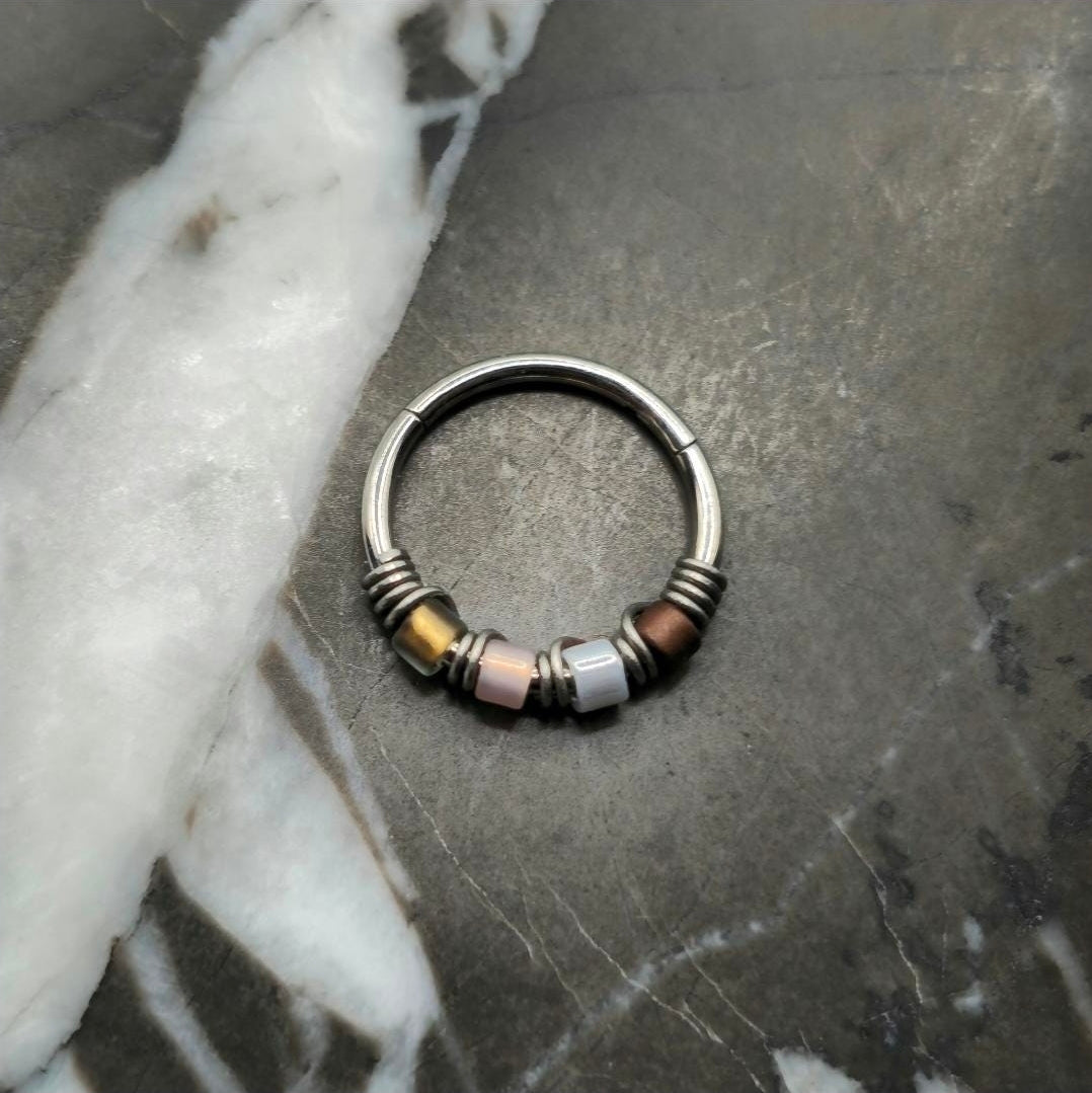 Vintage Babe Nose Ring or Cartilage Earring