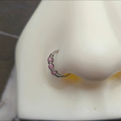 Twilight Aura Nose Ring or Cartilage Earring