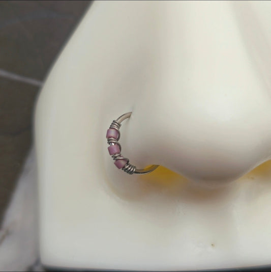 Twilight Aura Nose Ring or Cartilage Earring